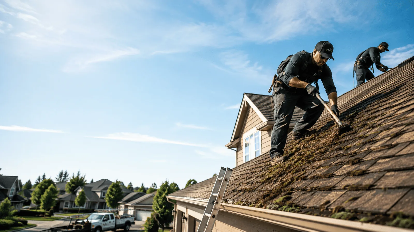 Roof Moss Removal in Westminster, CA near me